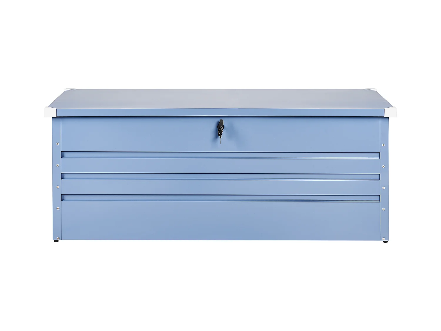 Coffre de rangement CEBROSA 165 cm 70 cm Bleu