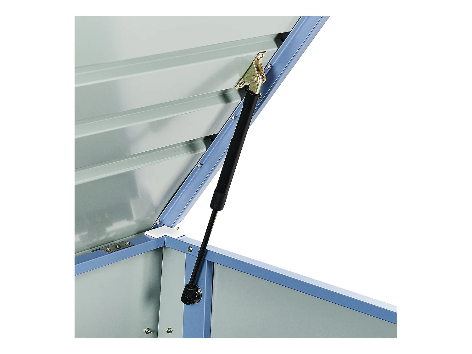 Coffre de rangement CEBROSA 165 cm 70 cm Bleu