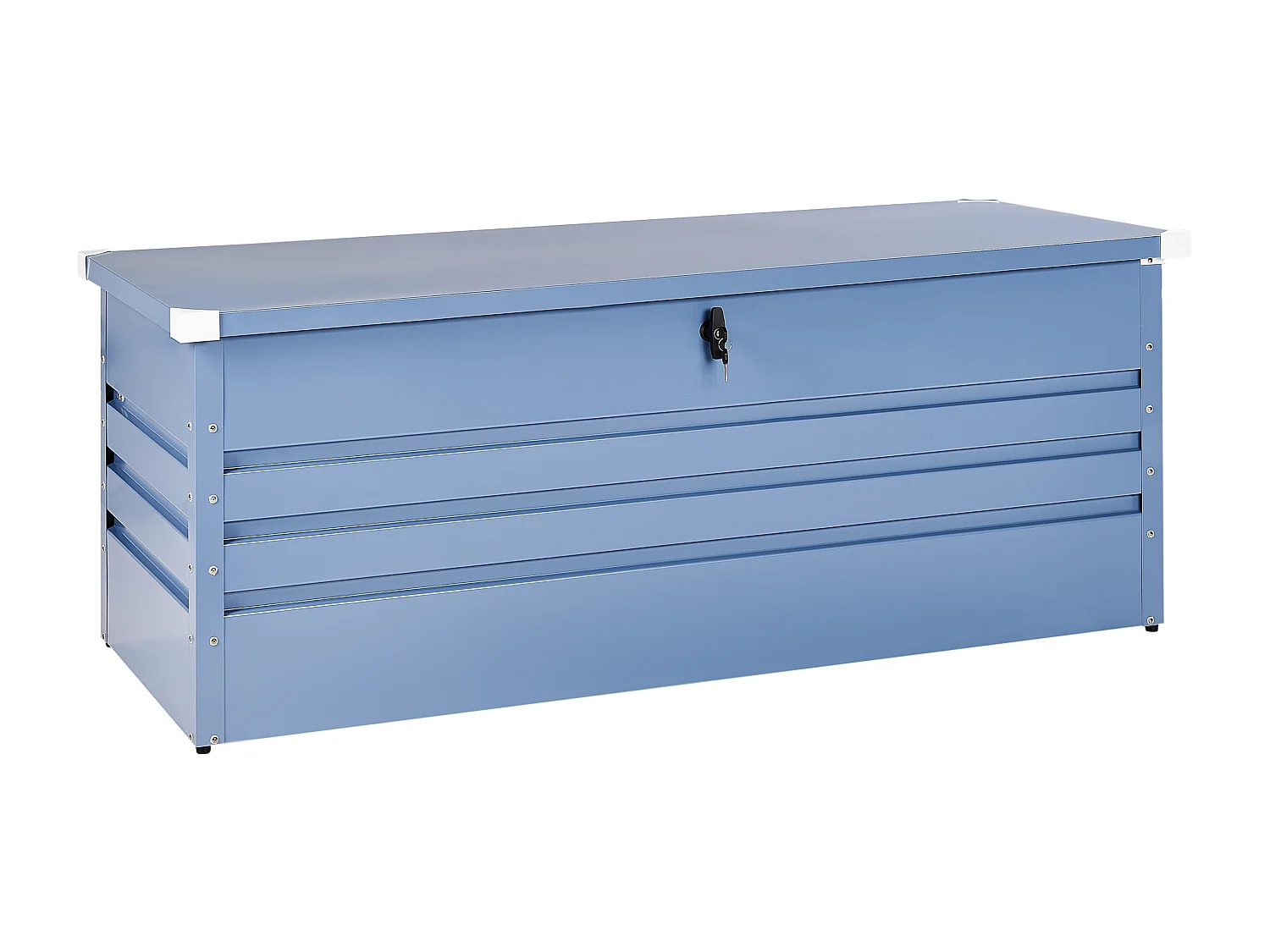 Kussenbox CEBROSA Metaal 165 cm 70 cm Blauw