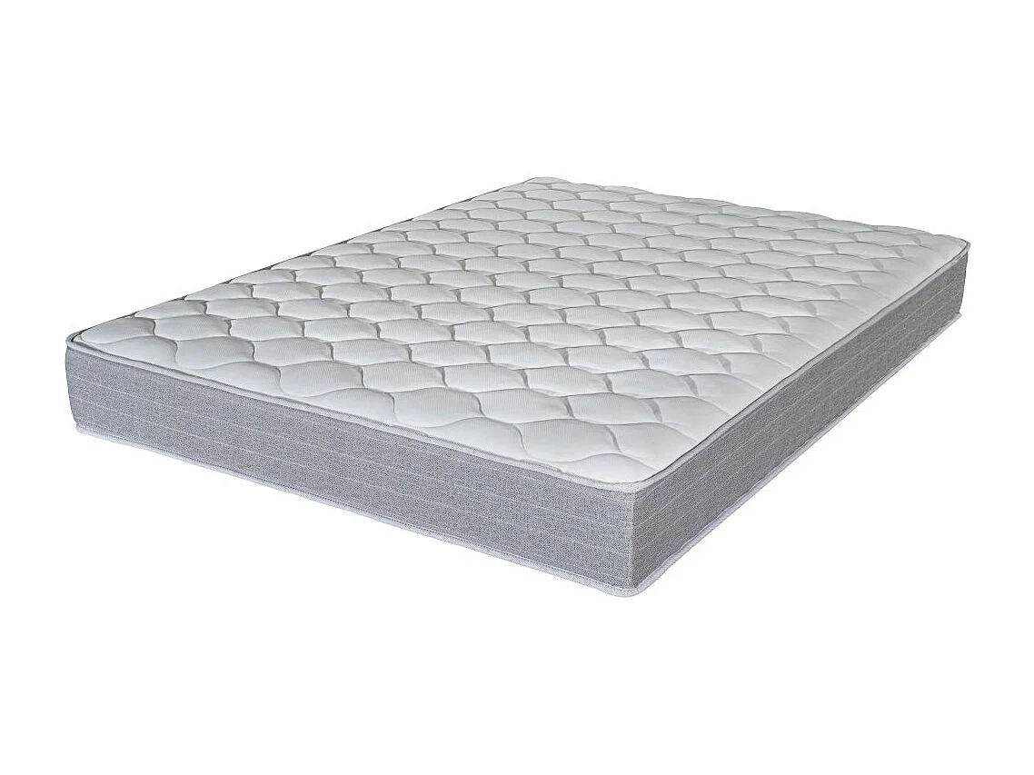 Matelas mousse + Sommier métal C223 160x200 Madere - Hauteur 24 cm - Soutien ferme