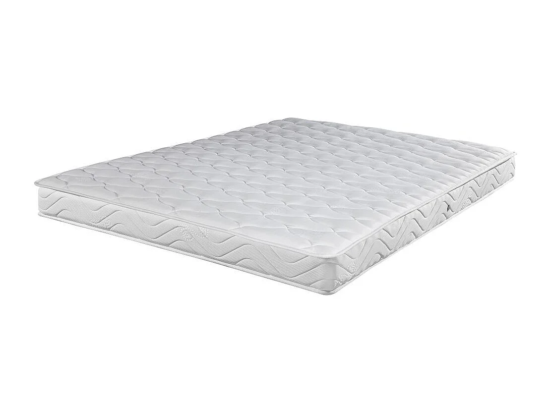 Matelas mousse + Sommier métal C224 120x190 Marly - Hauteur 15 cm - Soutien ferme