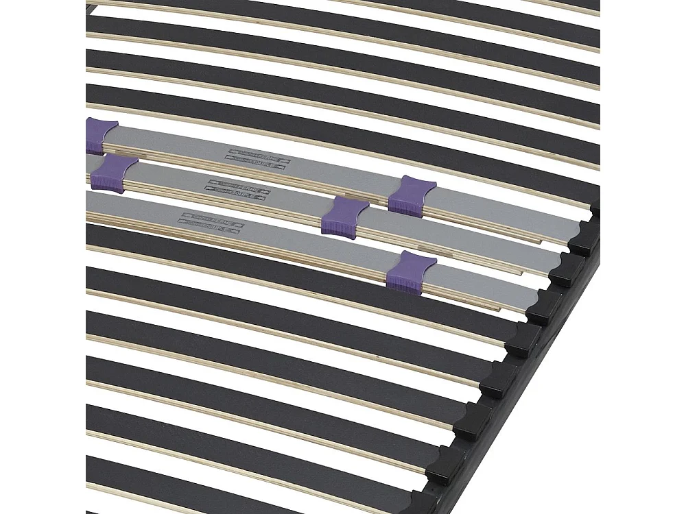 Matelas mousse + Sommier métal C223 140x190 Marly - Hauteur 15 cm - Soutien ferme