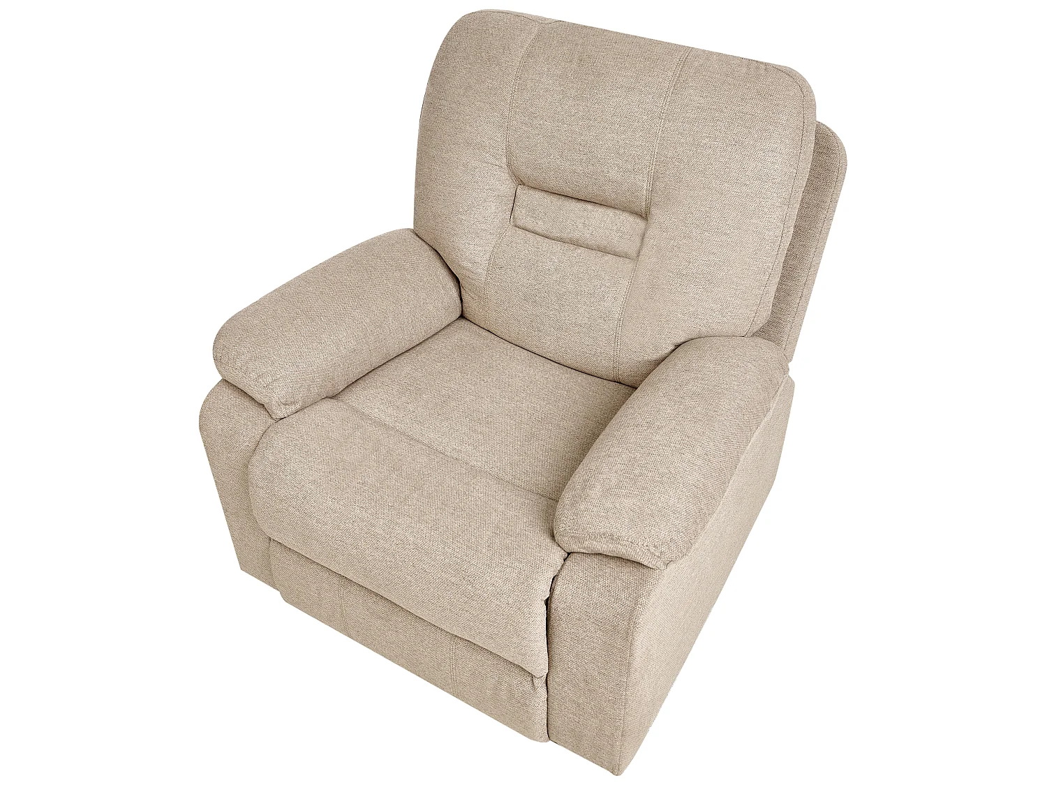 Fernsehsessel BERGEN Stoff Beige