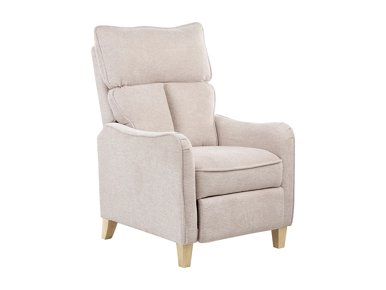 Relaxfauteuil ROYSTON Stof Beige
