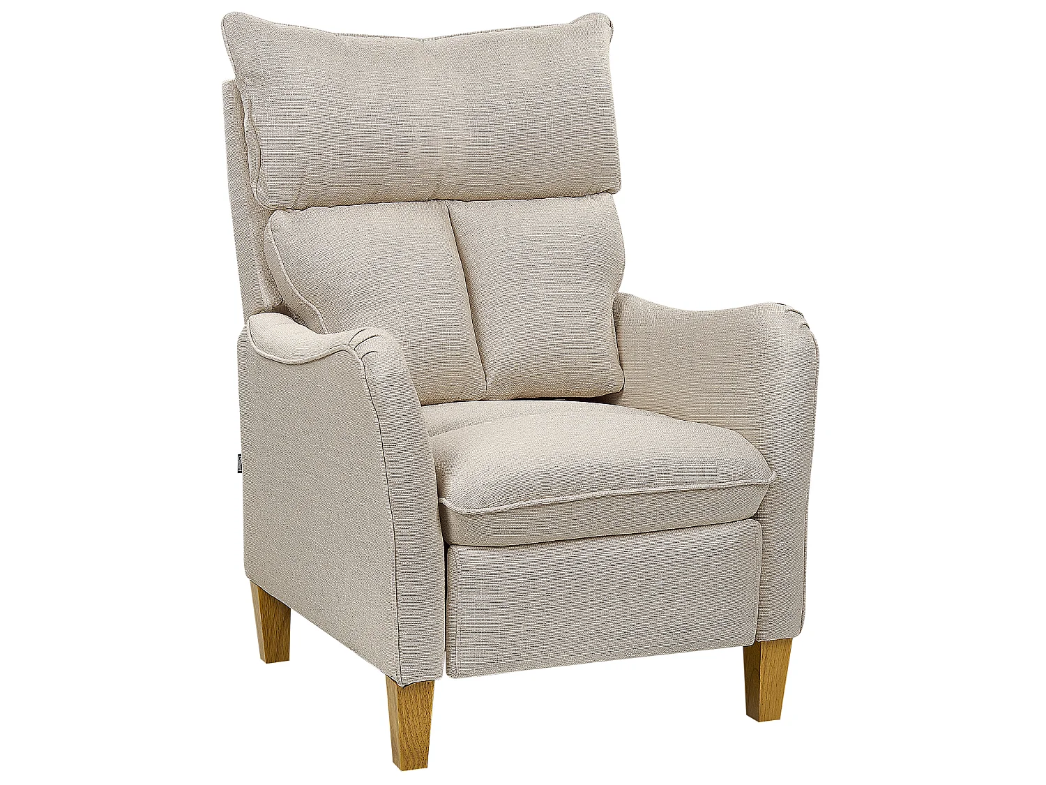 Fauteuil inclinable ROYSTON Tissu Beige