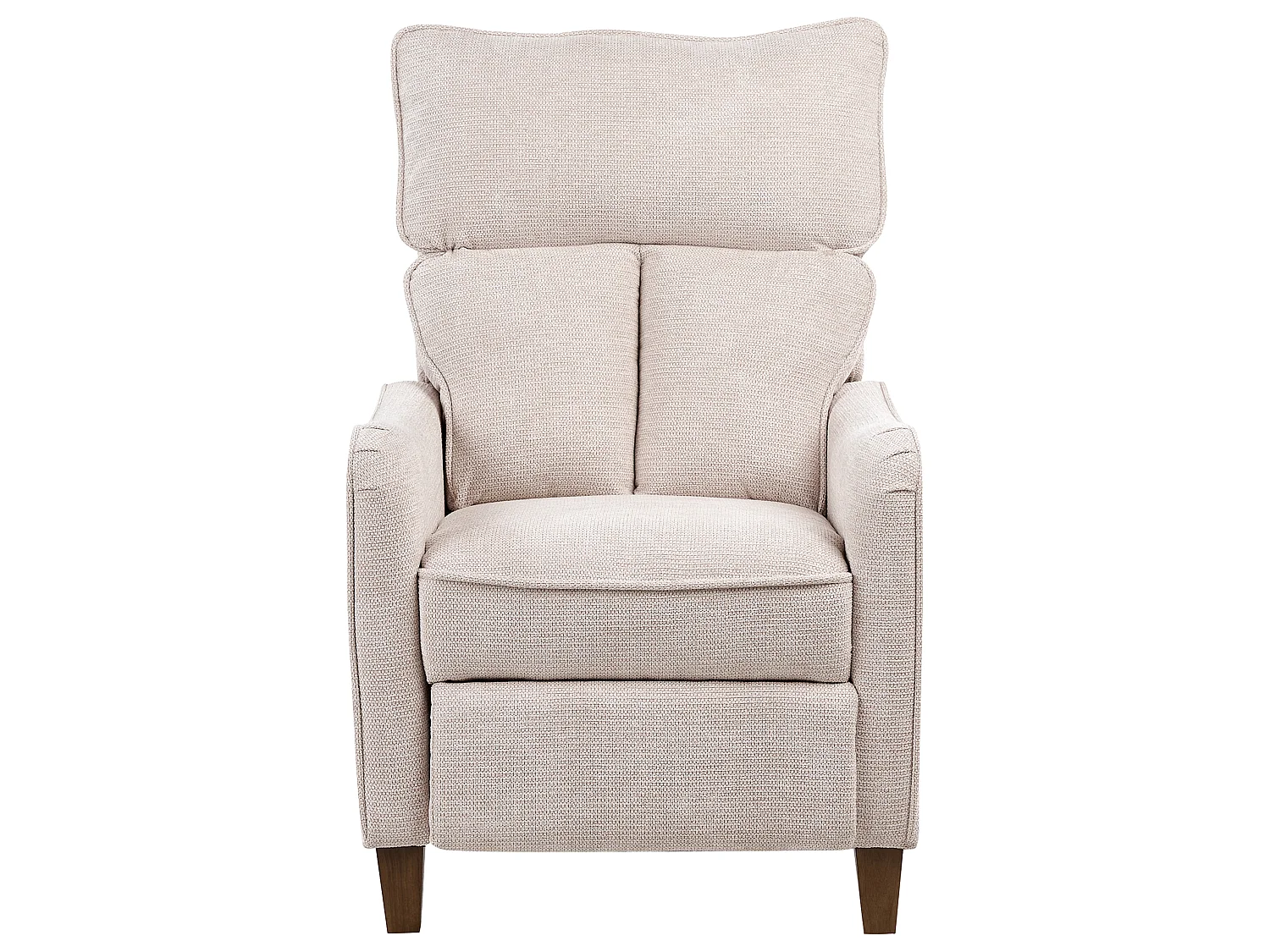 Fauteuil inclinable ROYSTON Tissu Beige