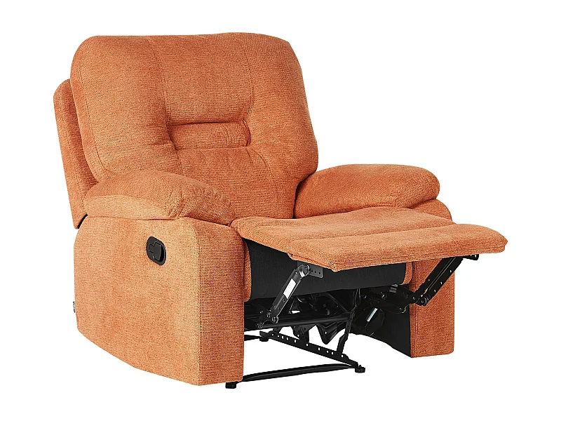 Relaxfauteuil BERGEN Stof Oranje