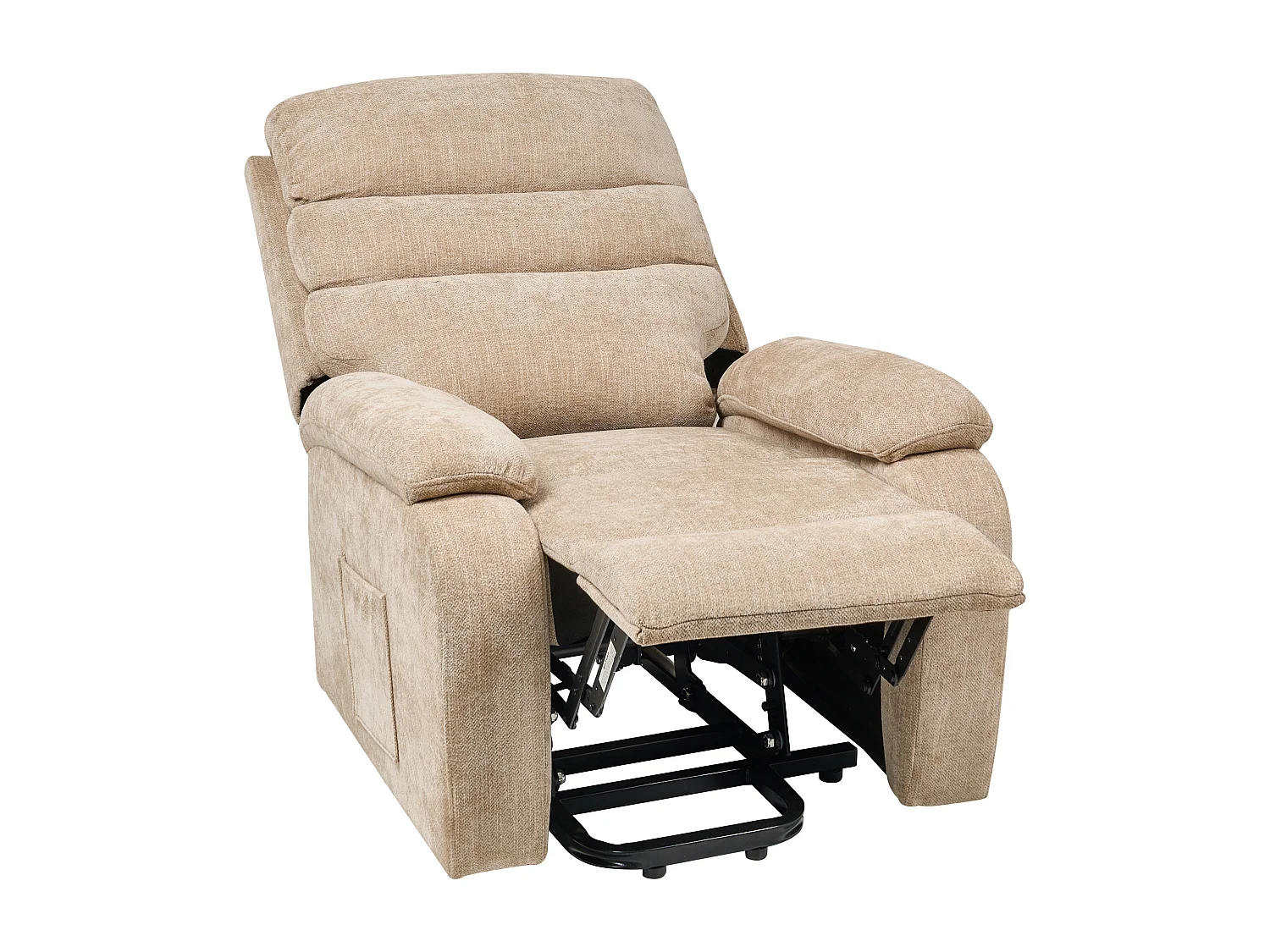 Elektrischer Fernsehsessel RISE Stoff Beige