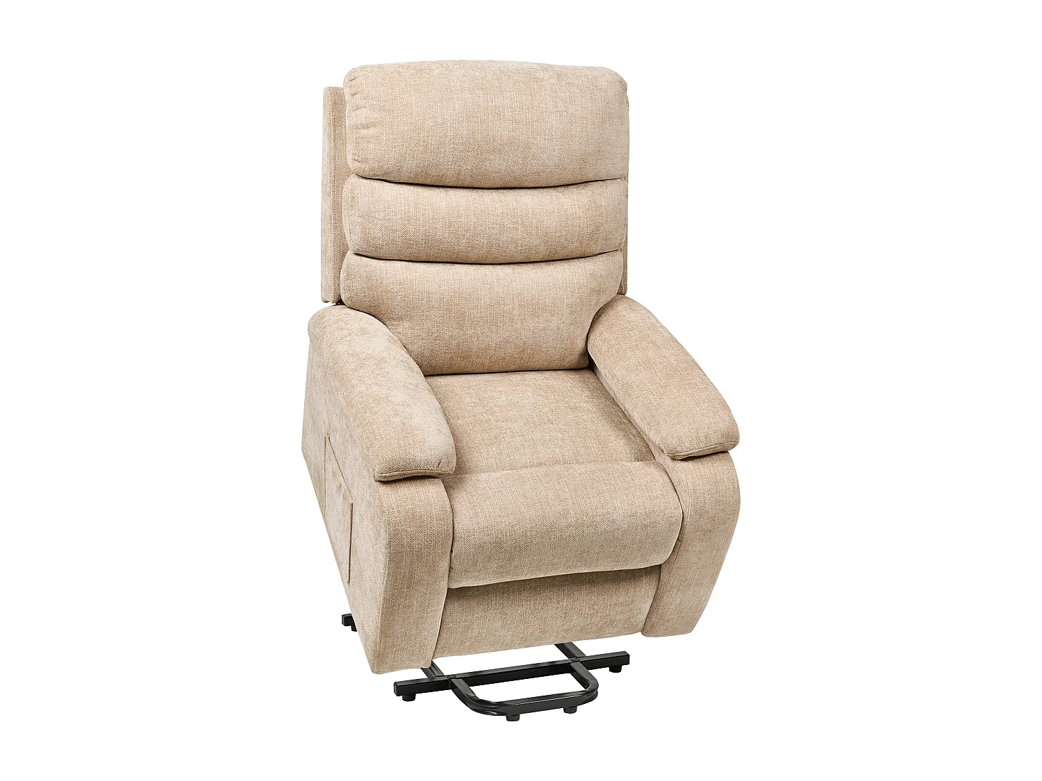 Elektrischer Fernsehsessel RISE Stoff Beige