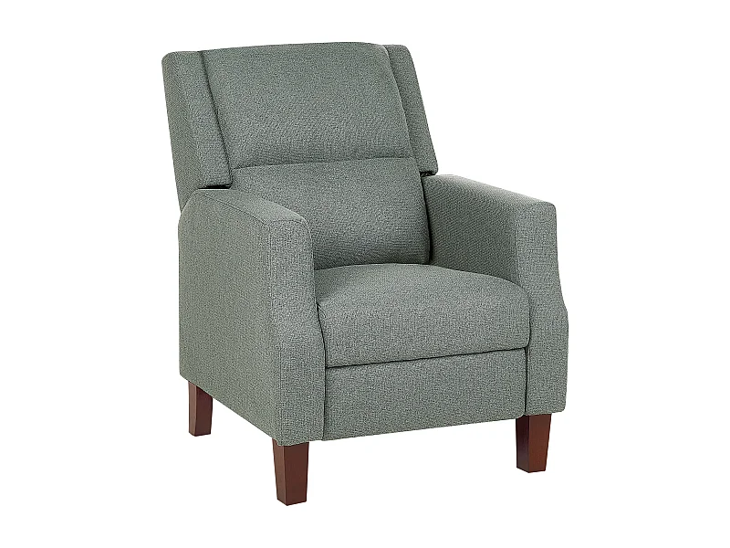 Sillón reclinable EGERSUND Tela Verde claro