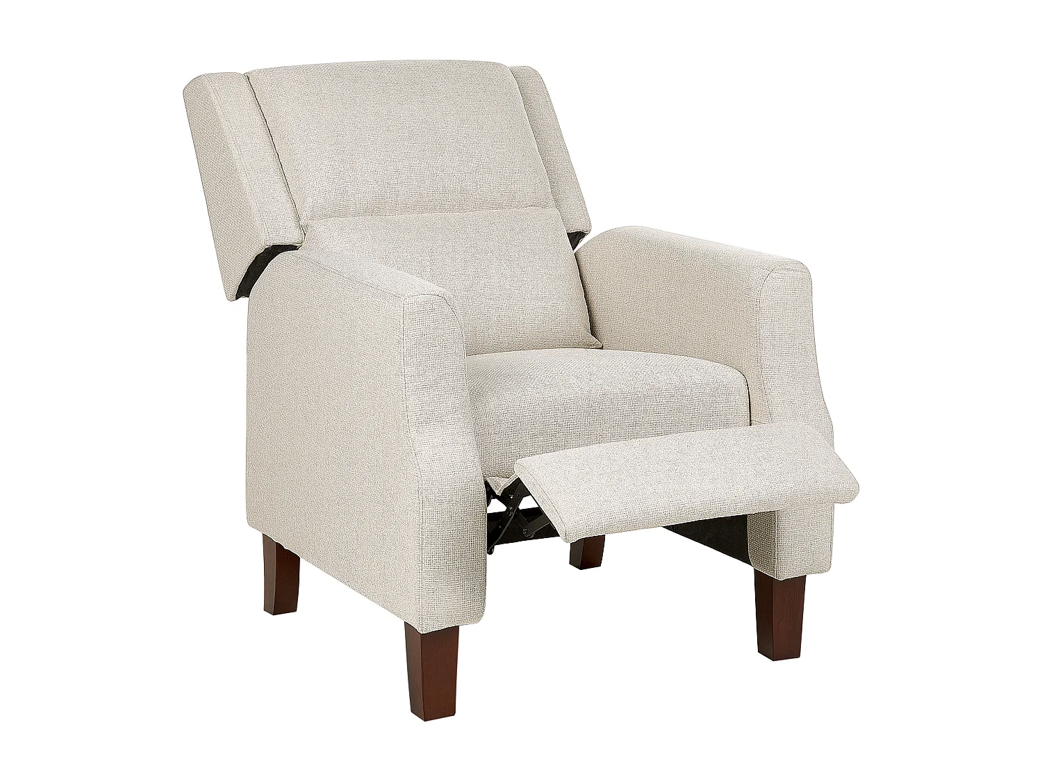 Relaxfauteuil EGERSUND Stof Lichtbeige