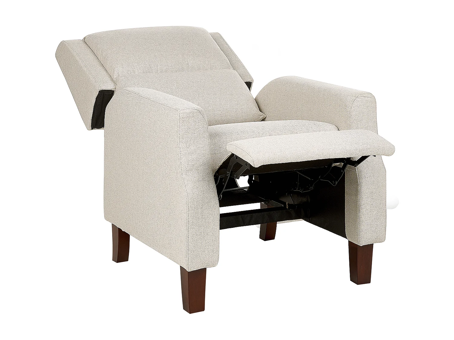 Relaxfauteuil EGERSUND Stof Lichtbeige