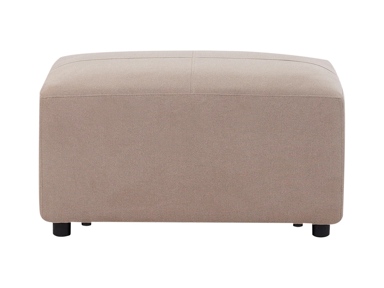 Ottomana KOHLO Tessuto Tortora
