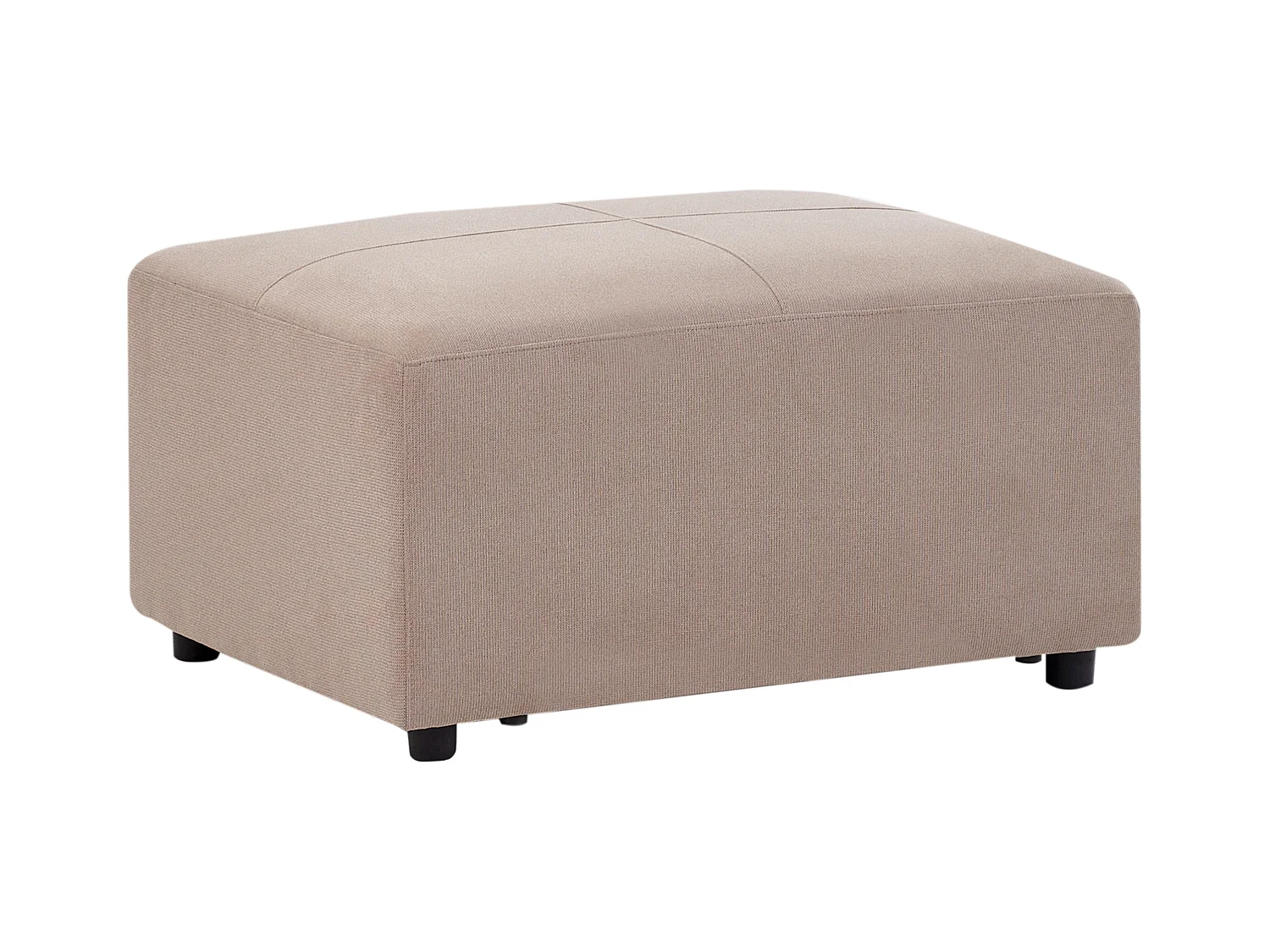 Ottoman KOHLO Tissu Taupe