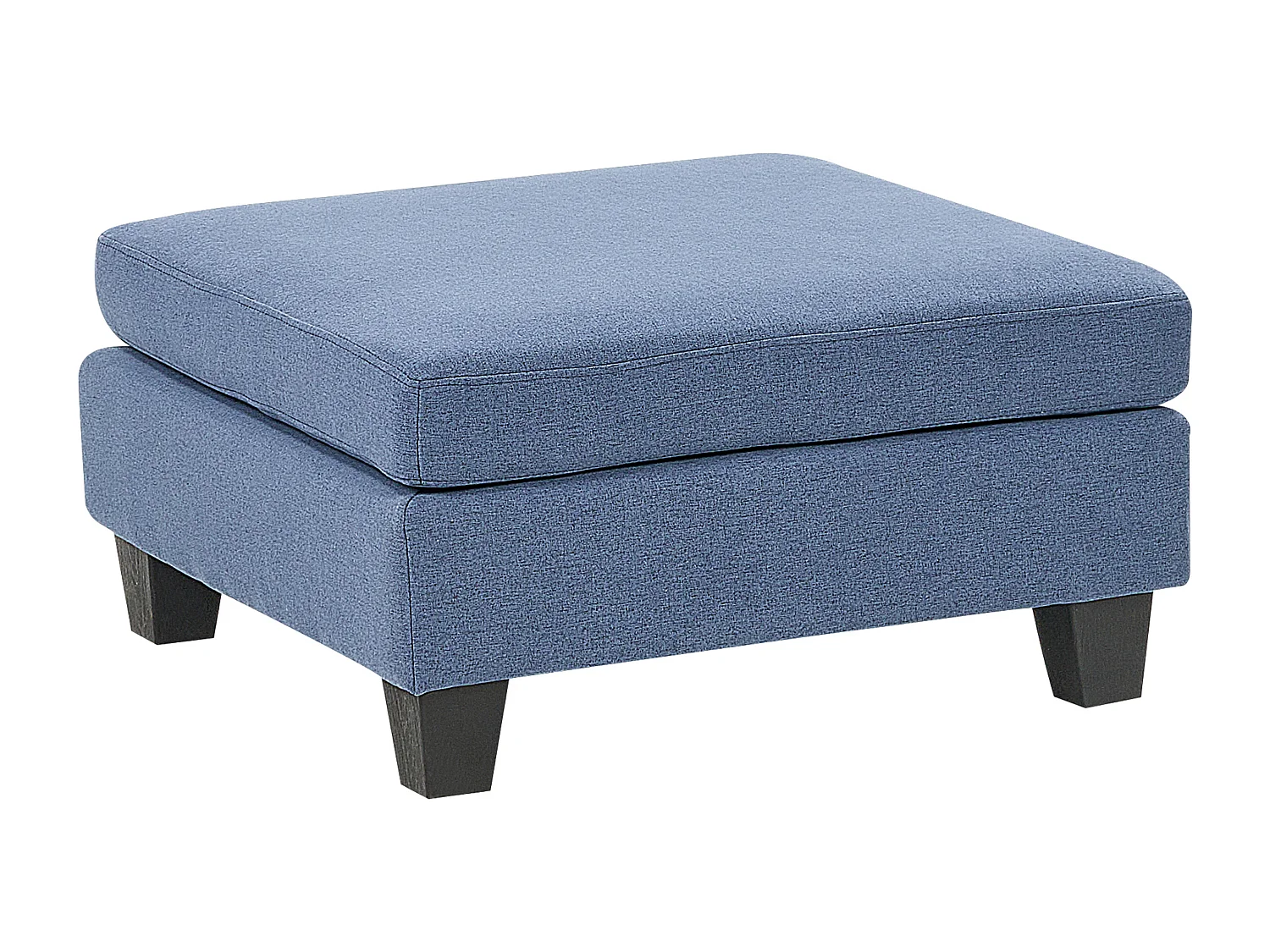 Ottomane UNSTAD Stoff Blau