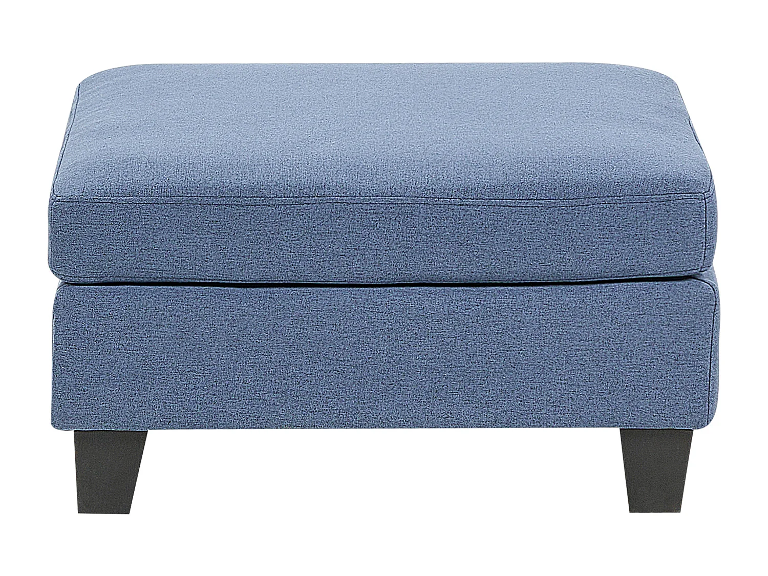 Ottomane UNSTAD Stoff Blau