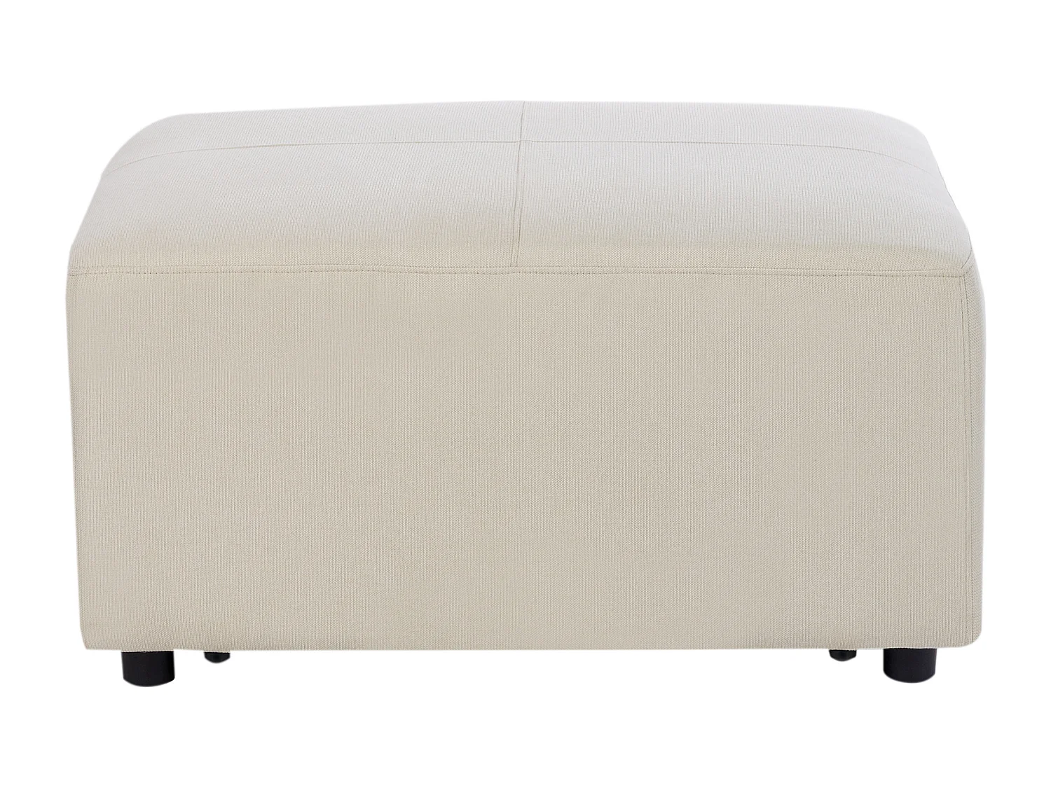 Ottoman KOHLO Tissu Beige clair