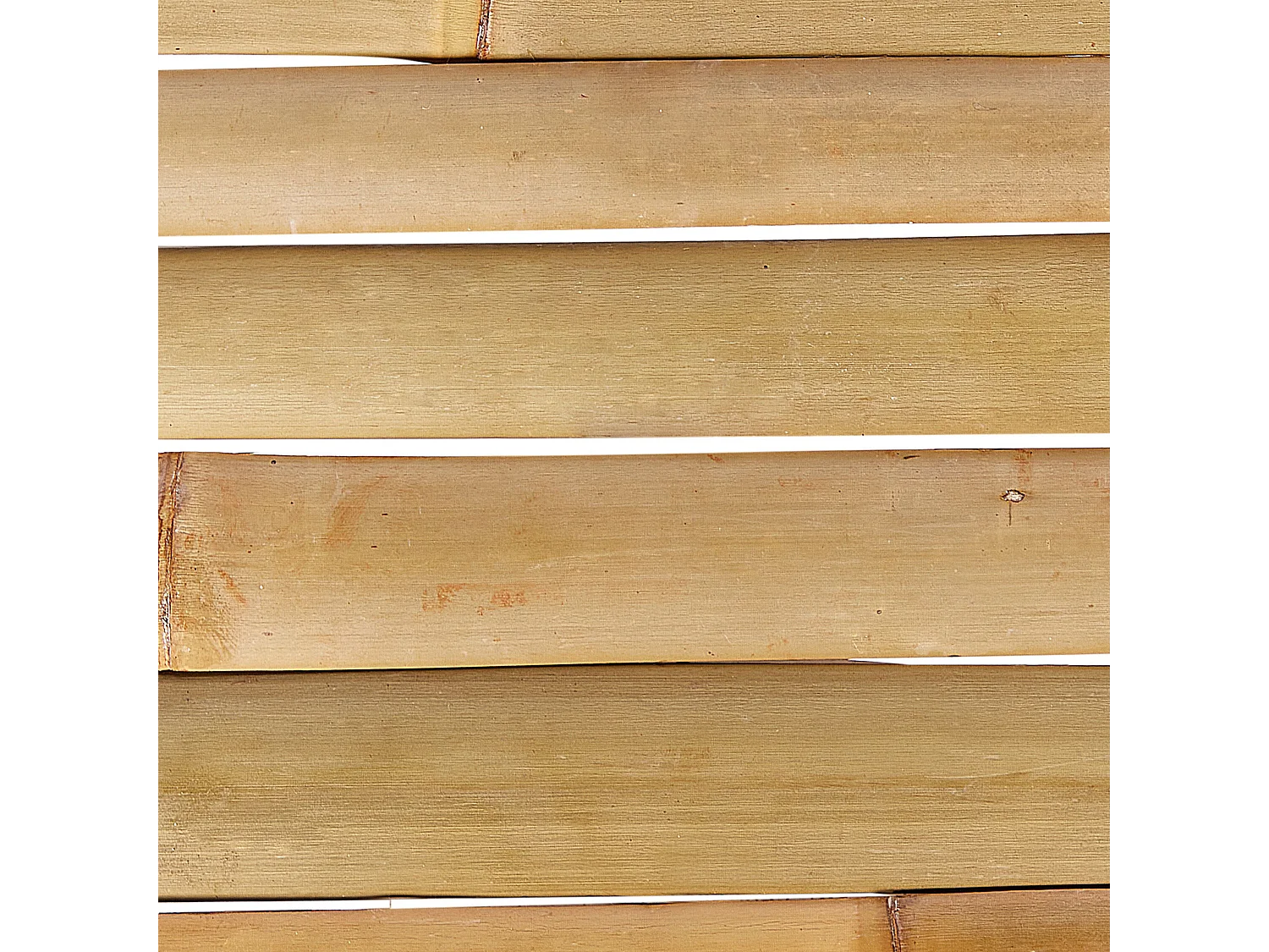 Tuin ottomaan CERRETO Bamboehout Gebroken wit