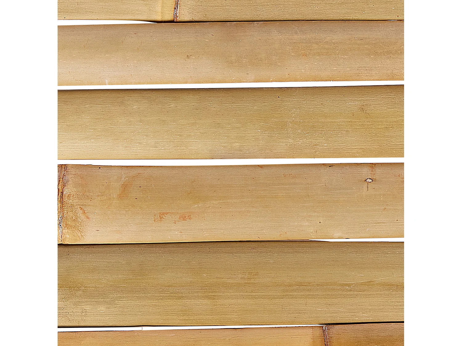 Ottomana da giardino CERRETO Legno di bambù Bianco sporco