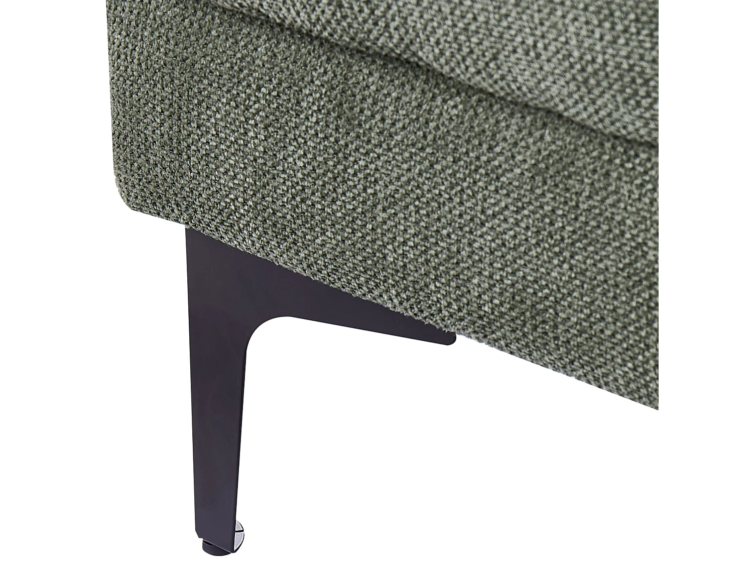 Otomana ALNES Ciemnozielony