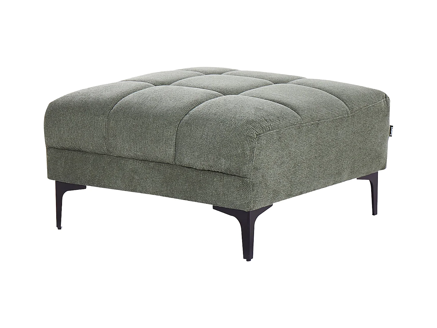 Ottoman ALNES Tissu Vert foncé