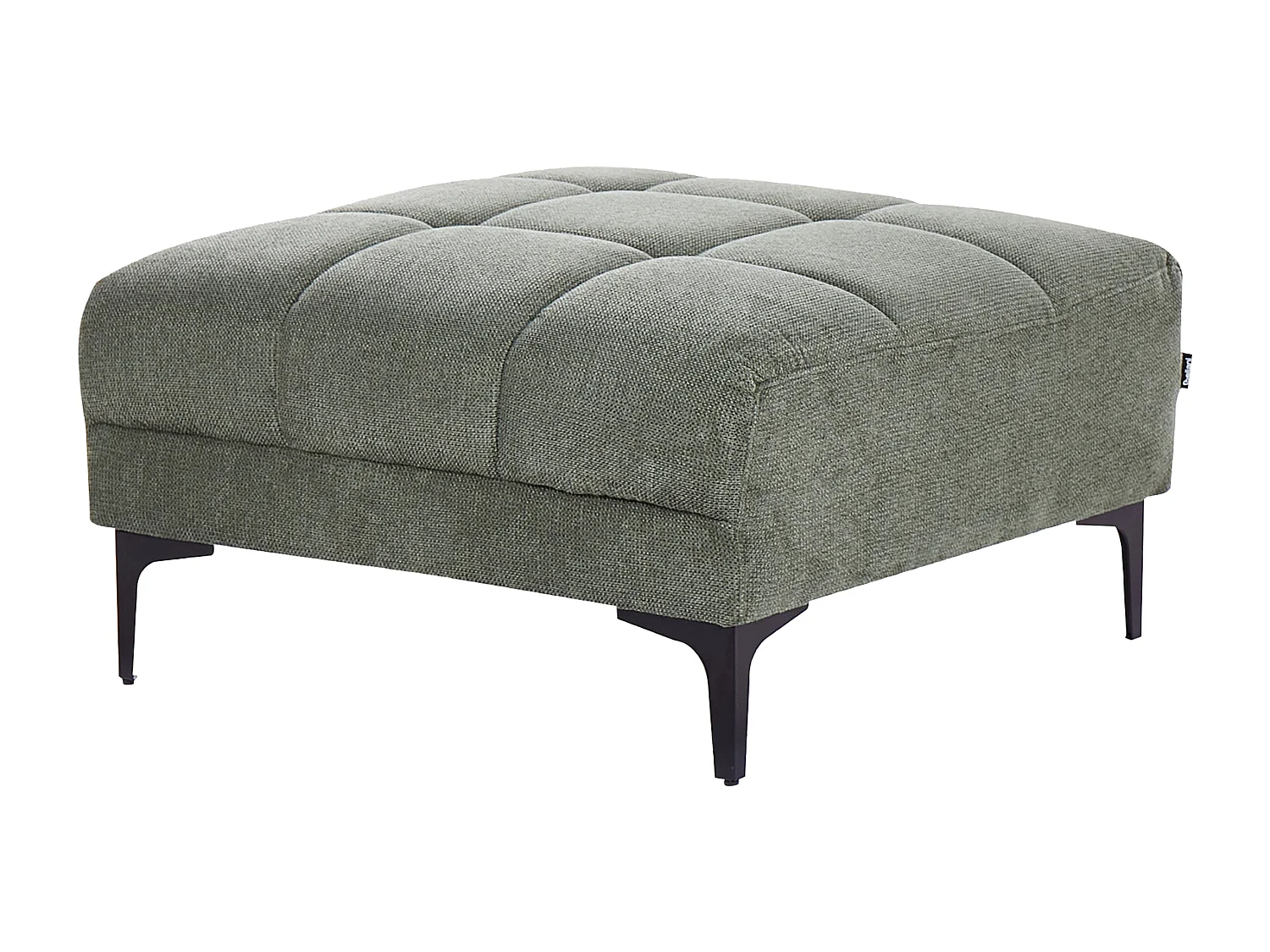 Ottoman ALNES Tissu Vert foncé