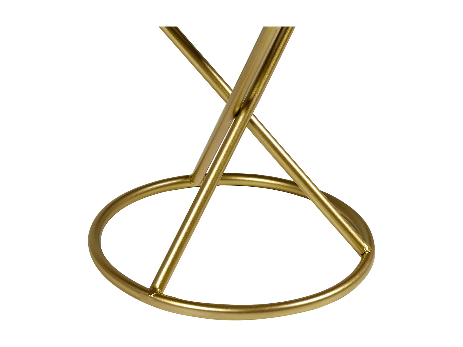 Repose-pied PRESHO Bouclé Blanc cassé