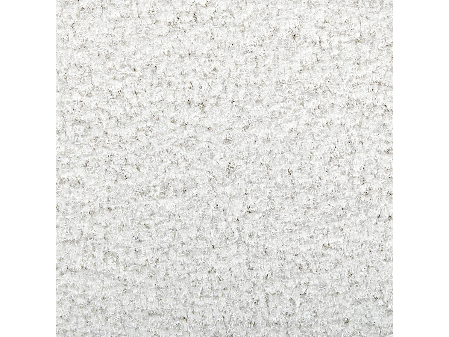 Stołek PRESHO Boucle Złamana biel