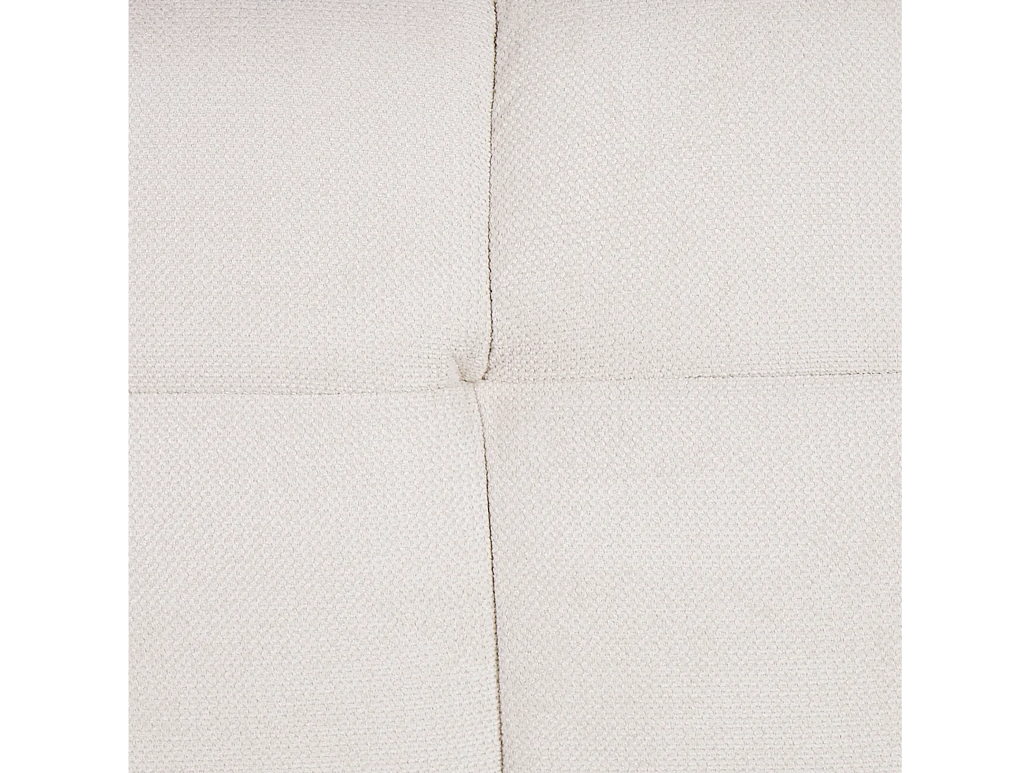 Ottomaan ALNES Stof Gebroken wit