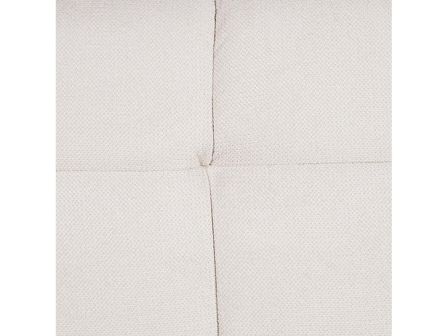 Ottoman ALNES Tissu Blanc cassé