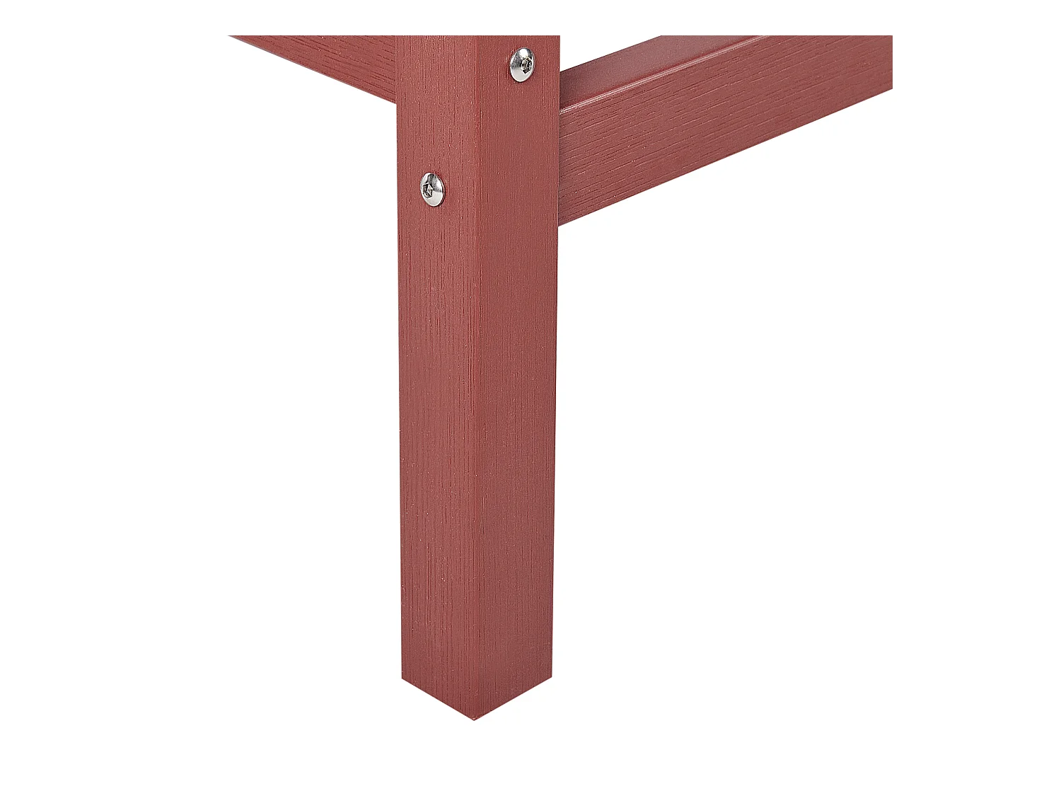Garten Bartisch ADIRONDACK 60 cm 59 cm Kunststoff Rot