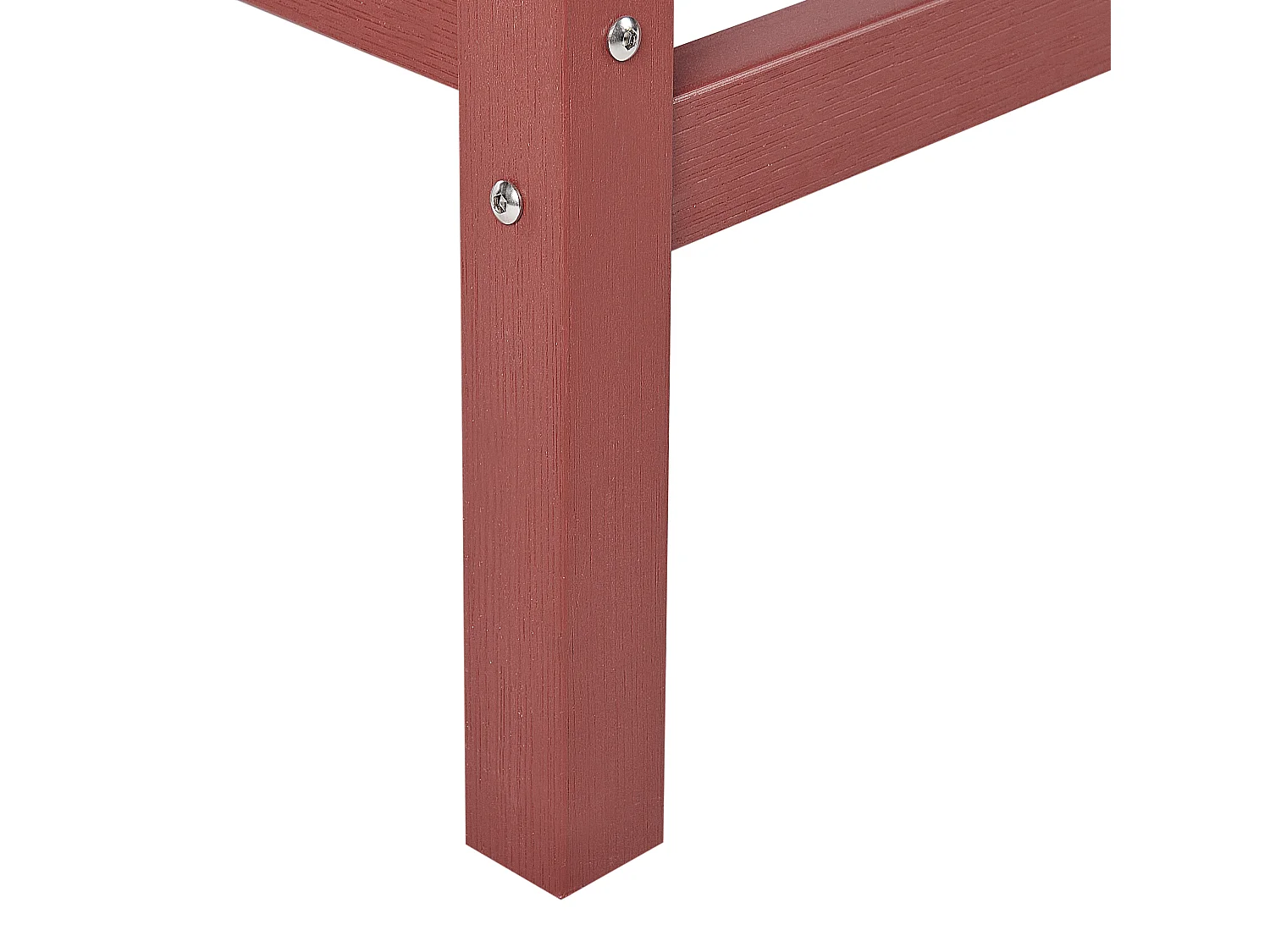 Table de bar de jardin ADIRONDACK 60 cm 59 cm Matière synthétique Rouge