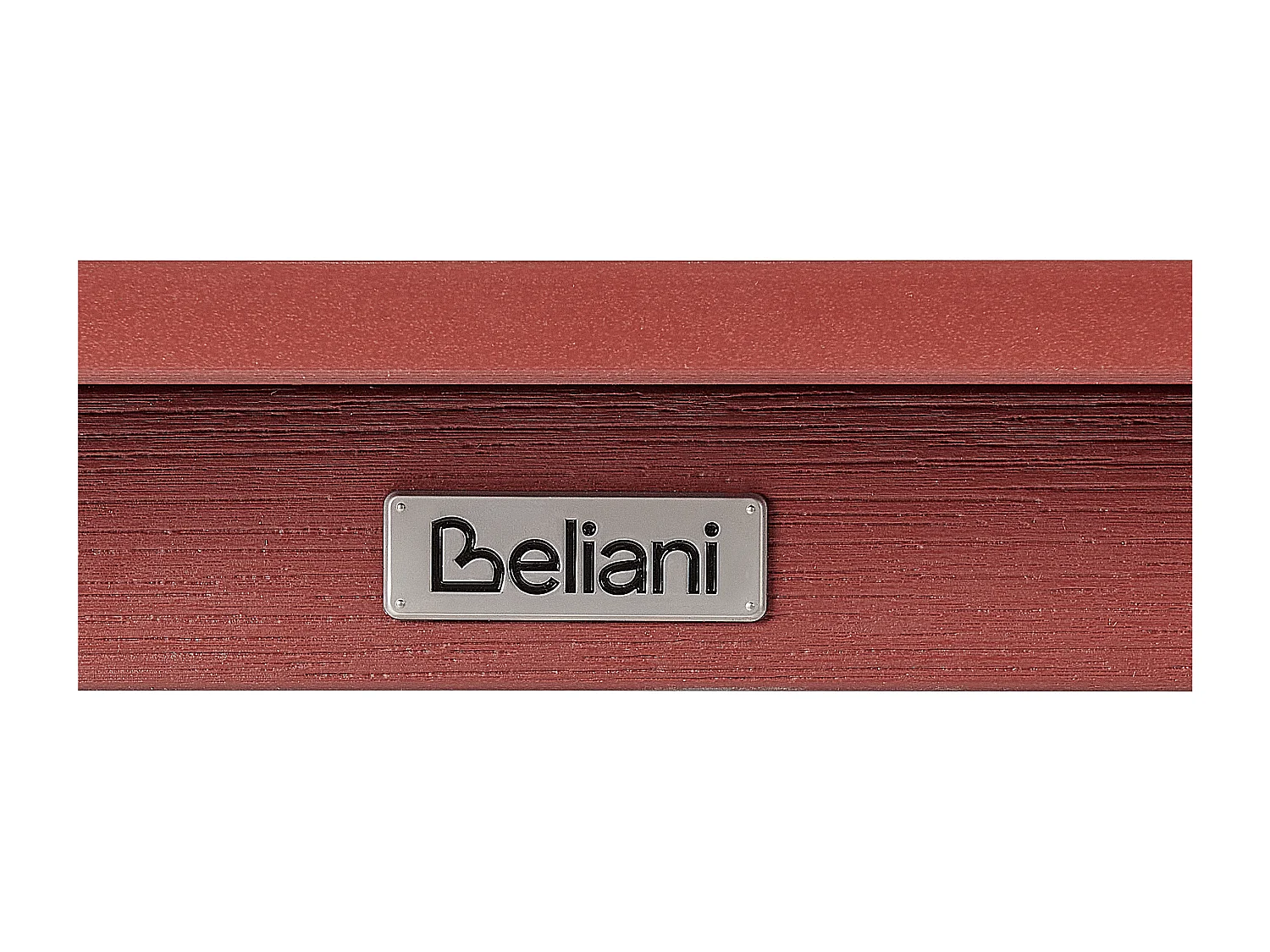 Table de bar de jardin ADIRONDACK 60 cm 59 cm Matière synthétique Rouge