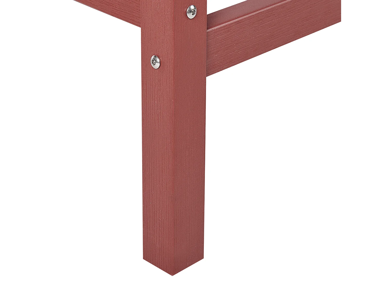 Table de bar de jardin ADIRONDACK 60 cm 59 cm Matière synthétique Rouge