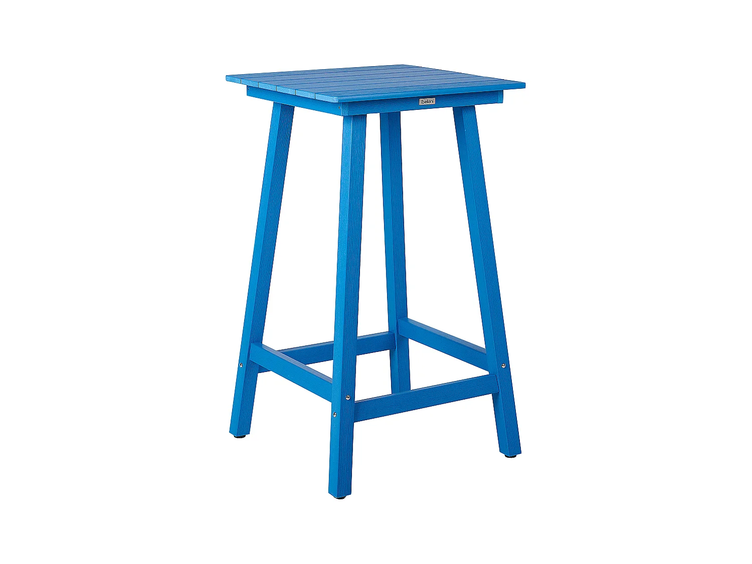 Garten Bartisch ADIRONDACK 60 cm 59 cm Kunststoff Blau