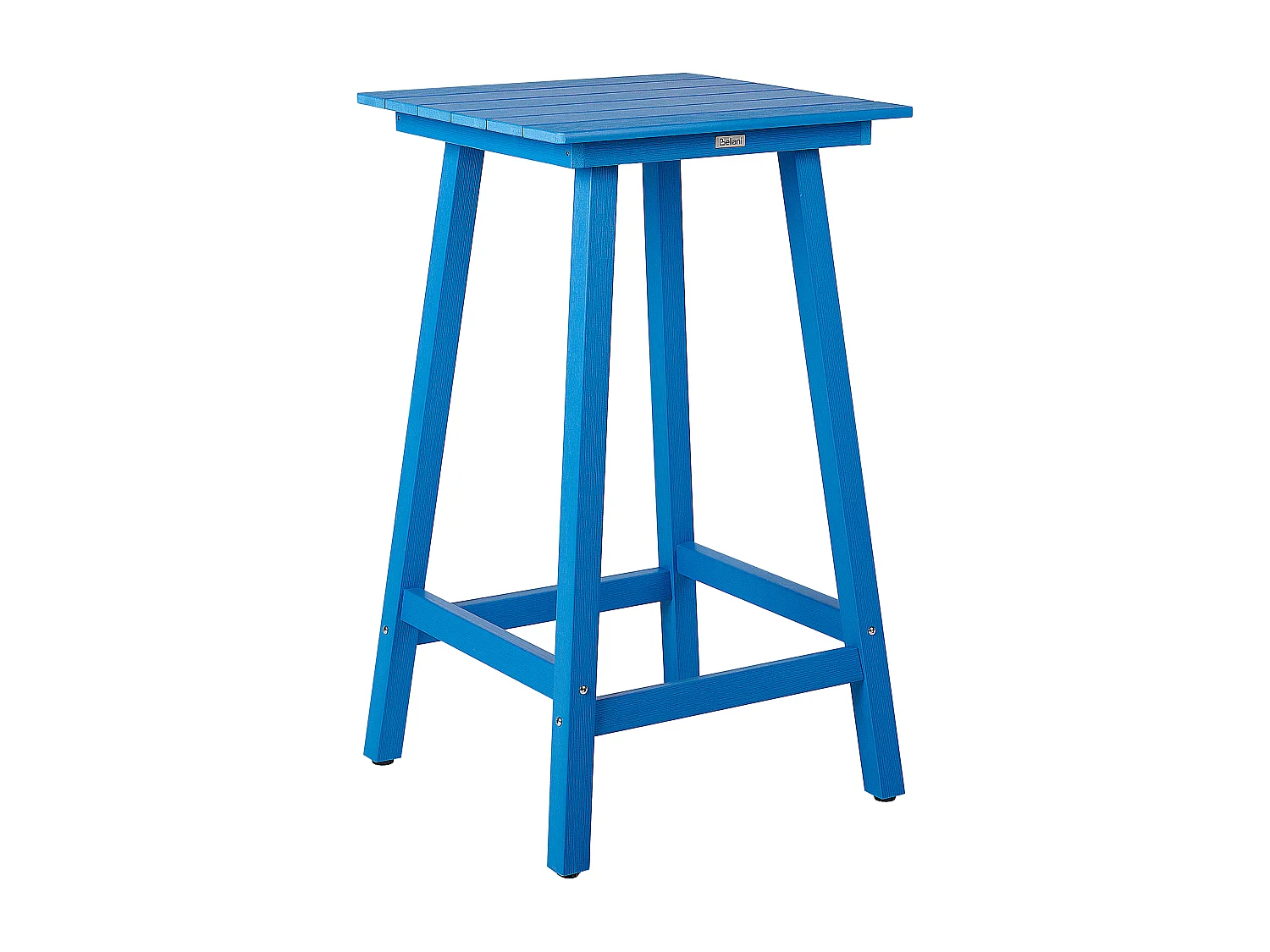 Mesa de bar de jardín ADIRONDACK 60 cm 59 cm Material sintético Azul