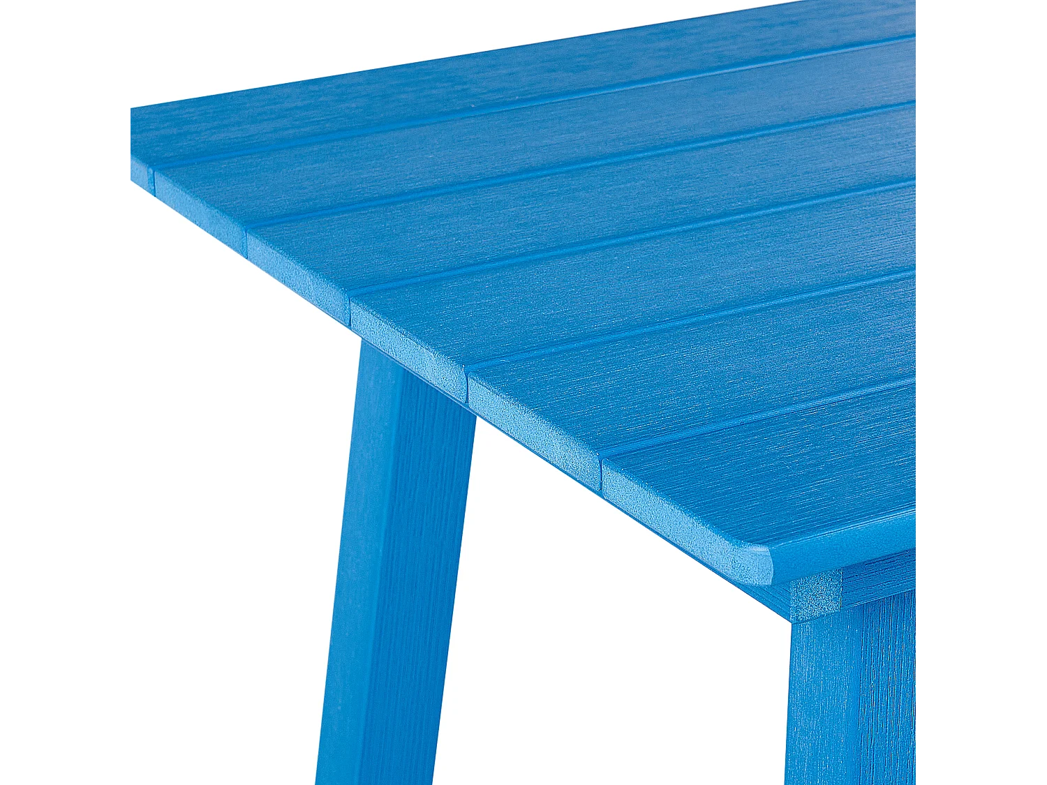 Garten Bartisch ADIRONDACK 60 cm 59 cm Kunststoff Blau