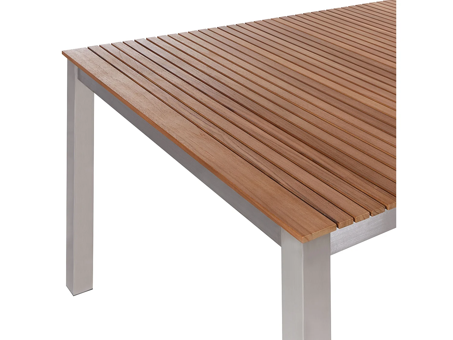 Gartentisch VIAREGGIO 200 cm 90 cm FSC® zertifiziertes Teakholz Braun