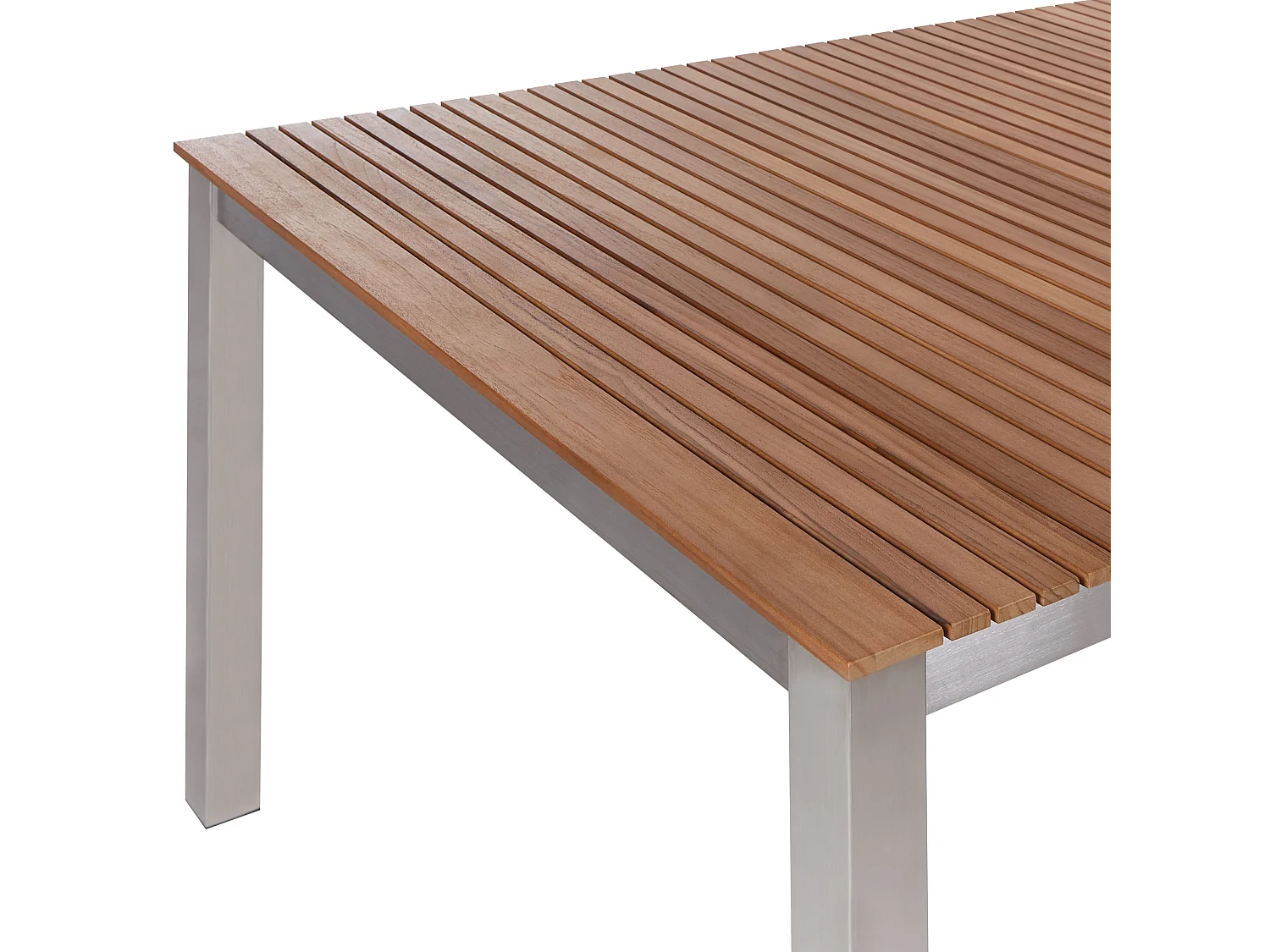Gartentisch VIAREGGIO 200 cm 90 cm FSC® zertifiziertes Teakholz Braun