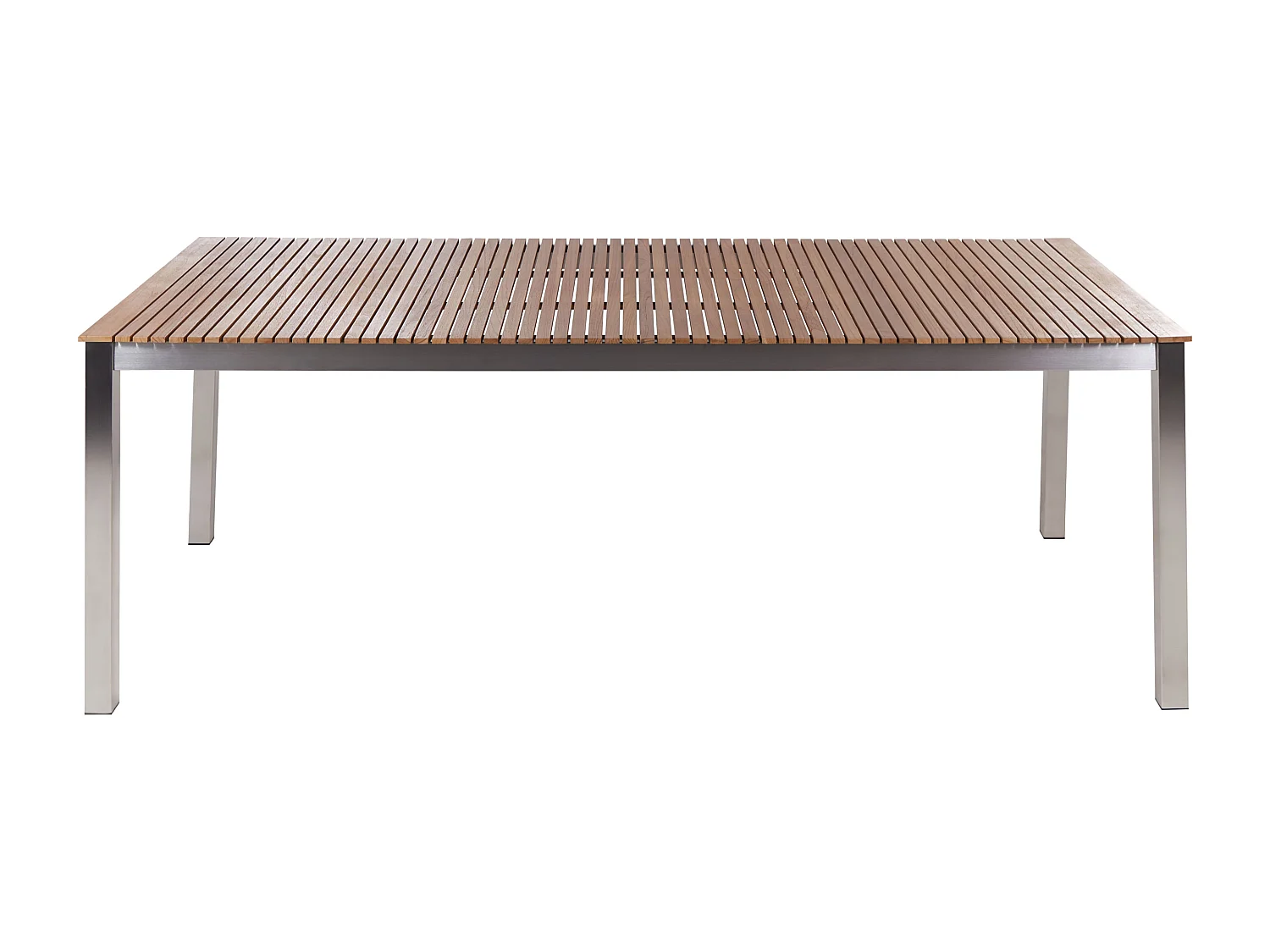 Gartentisch VIAREGGIO 200 cm 90 cm FSC® zertifiziertes Teakholz Braun