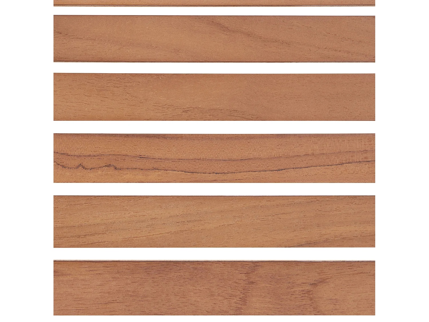 Gartentisch VIAREGGIO 200 cm 90 cm FSC® zertifiziertes Teakholz Braun