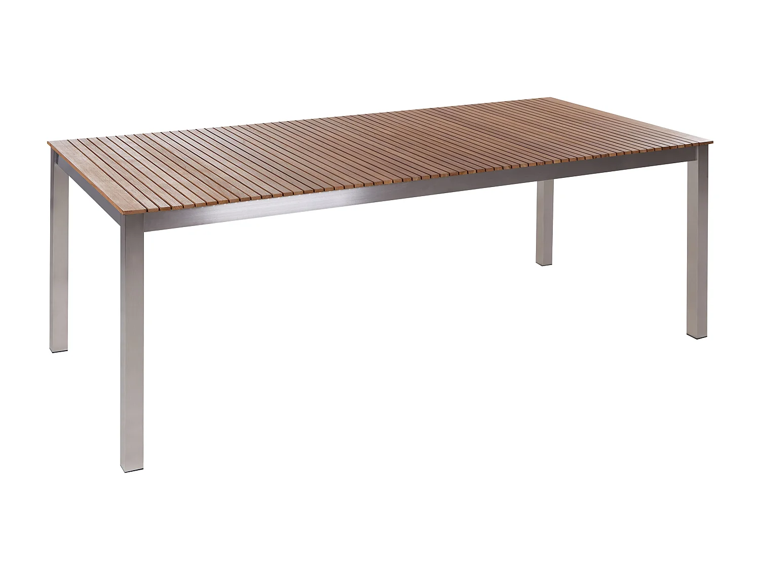Table de salle à manger de jardin VIAREGGIO 200 cm 90 cm Teck certifié FSC® Marron