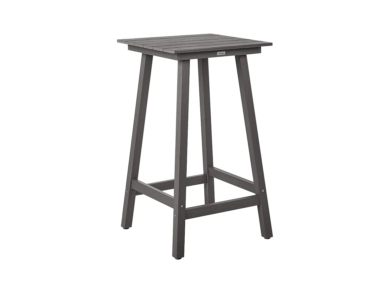 Table de bar de jardin ADIRONDACK 60 cm 59 cm Matière synthétique Gris foncé
