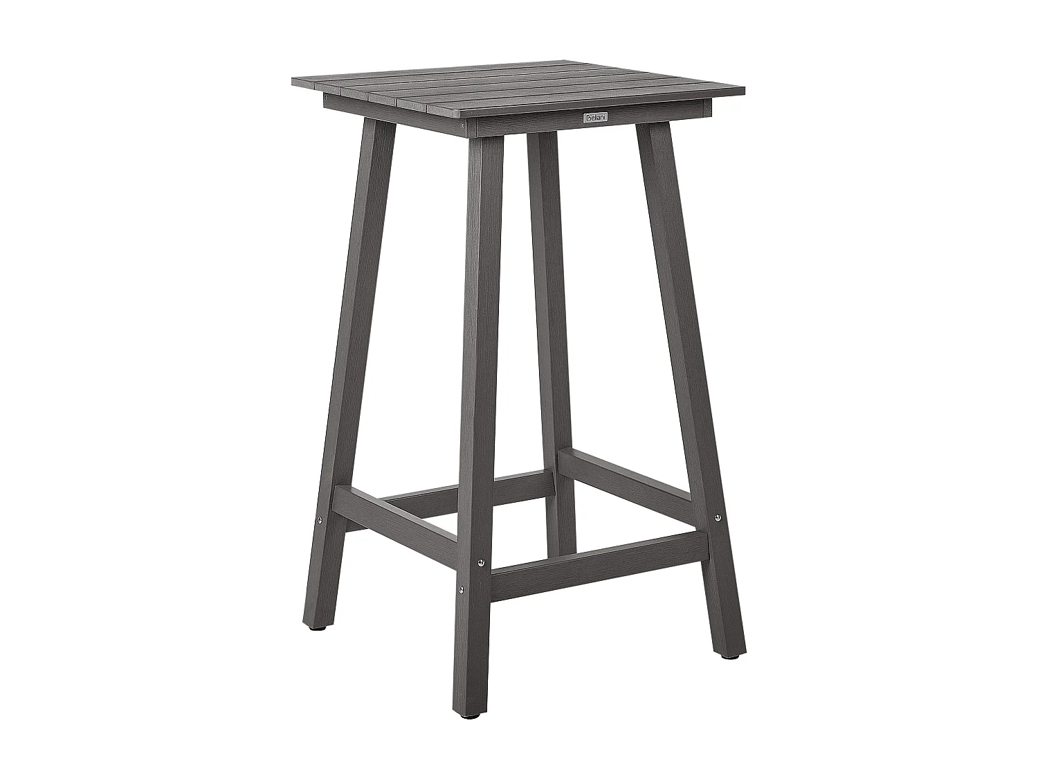 Tavolo da bar da giardino ADIRONDACK 60 cm 59 cm Materiale sintetico Grigio scuro