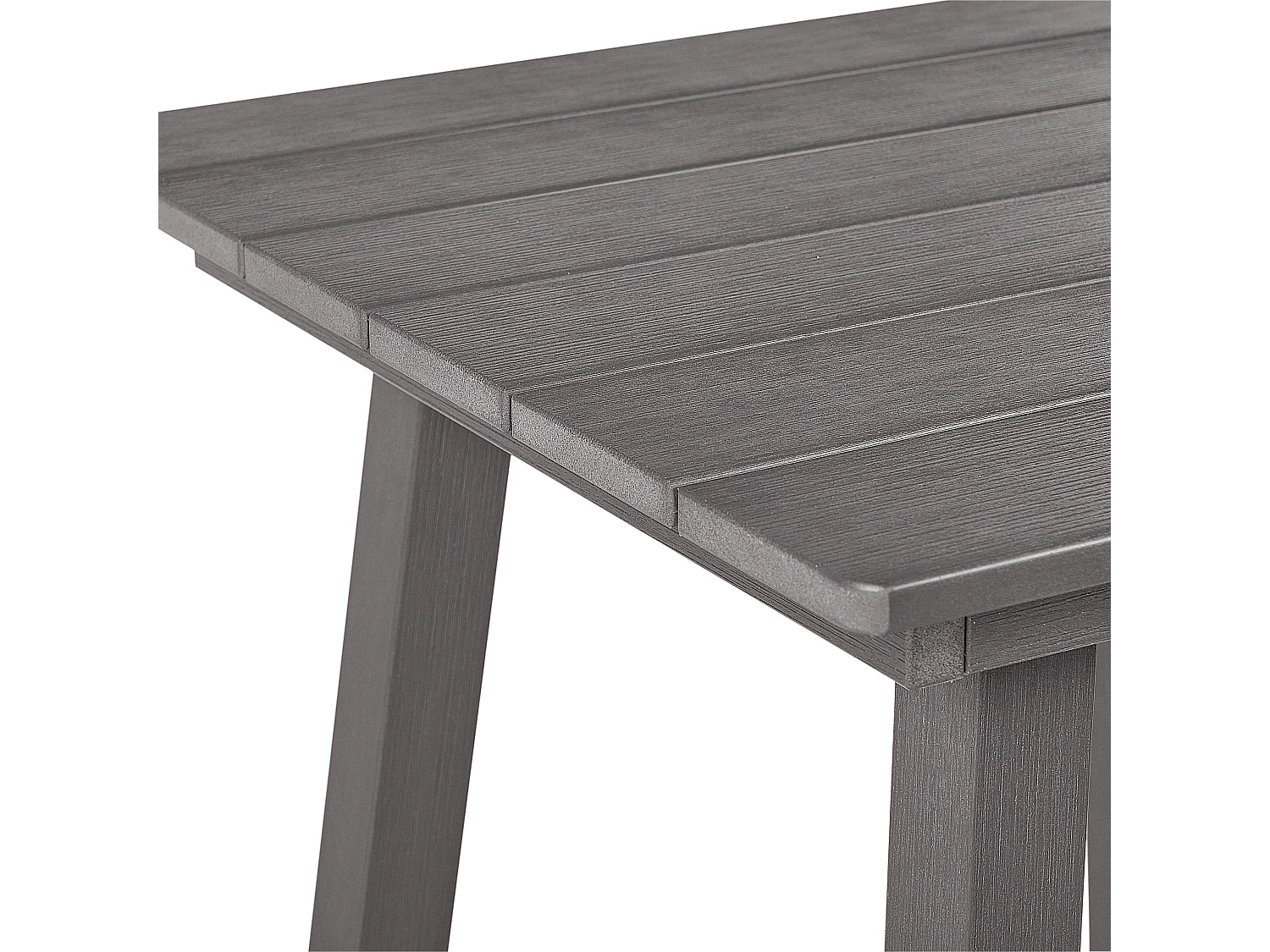 Table de bar de jardin ADIRONDACK 60 cm 59 cm Matière synthétique Gris foncé