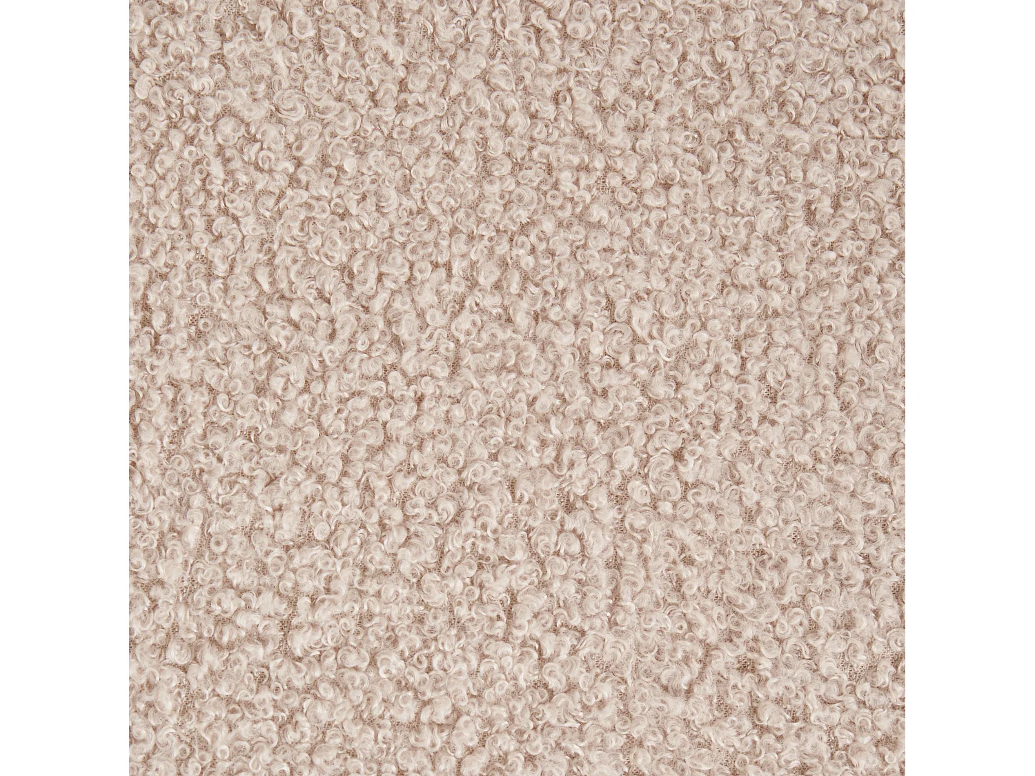 Sittpuff KANSAS Bouclé Beige