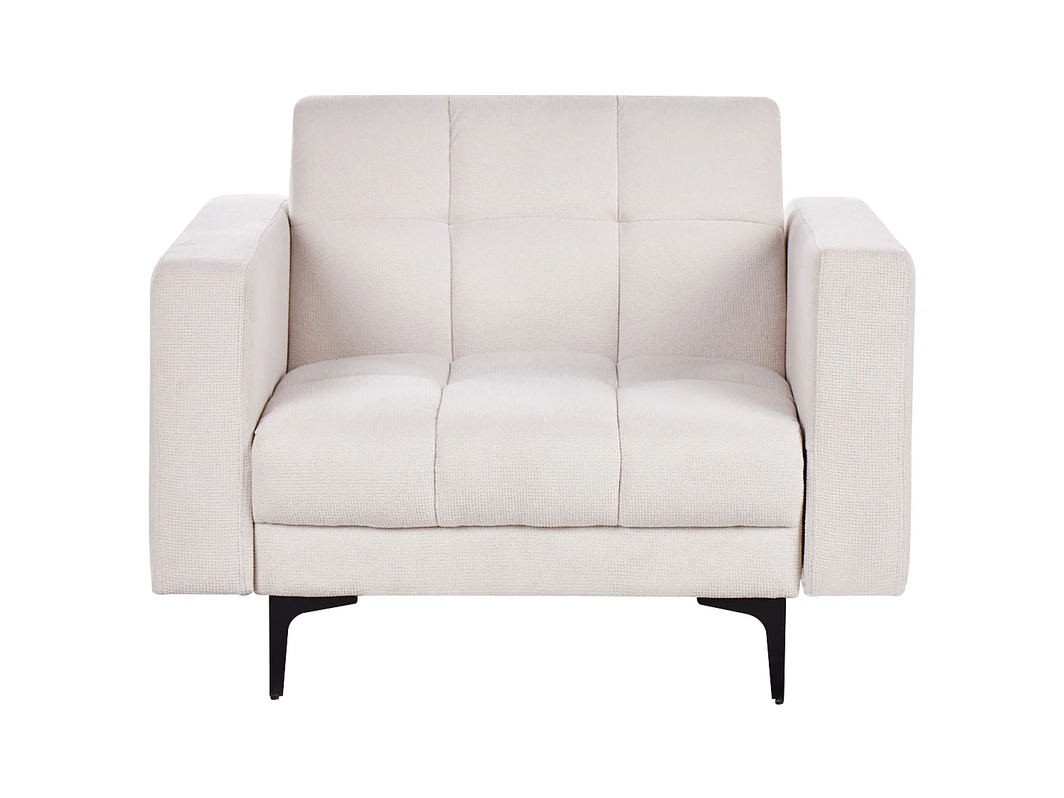 Fauteuil ALNES Blanc cassé