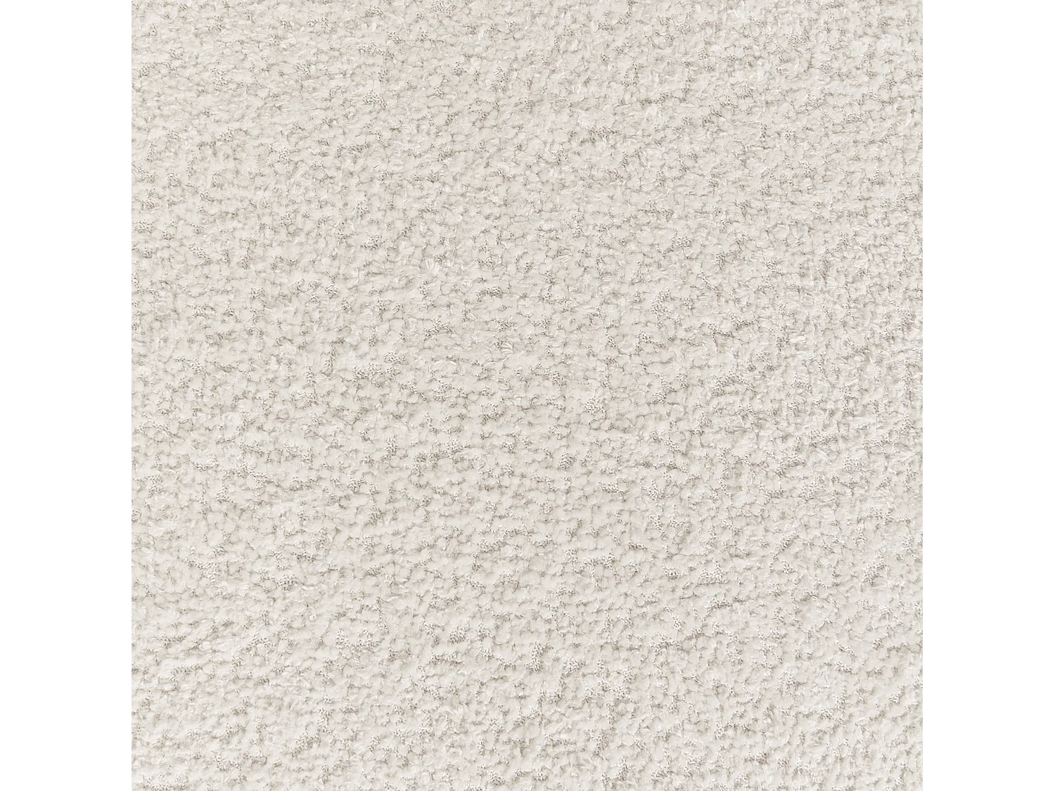 Sessel Bouclé creme weiß ohne Armlehnen mit Drehfunktion Retro Elegant Aylo