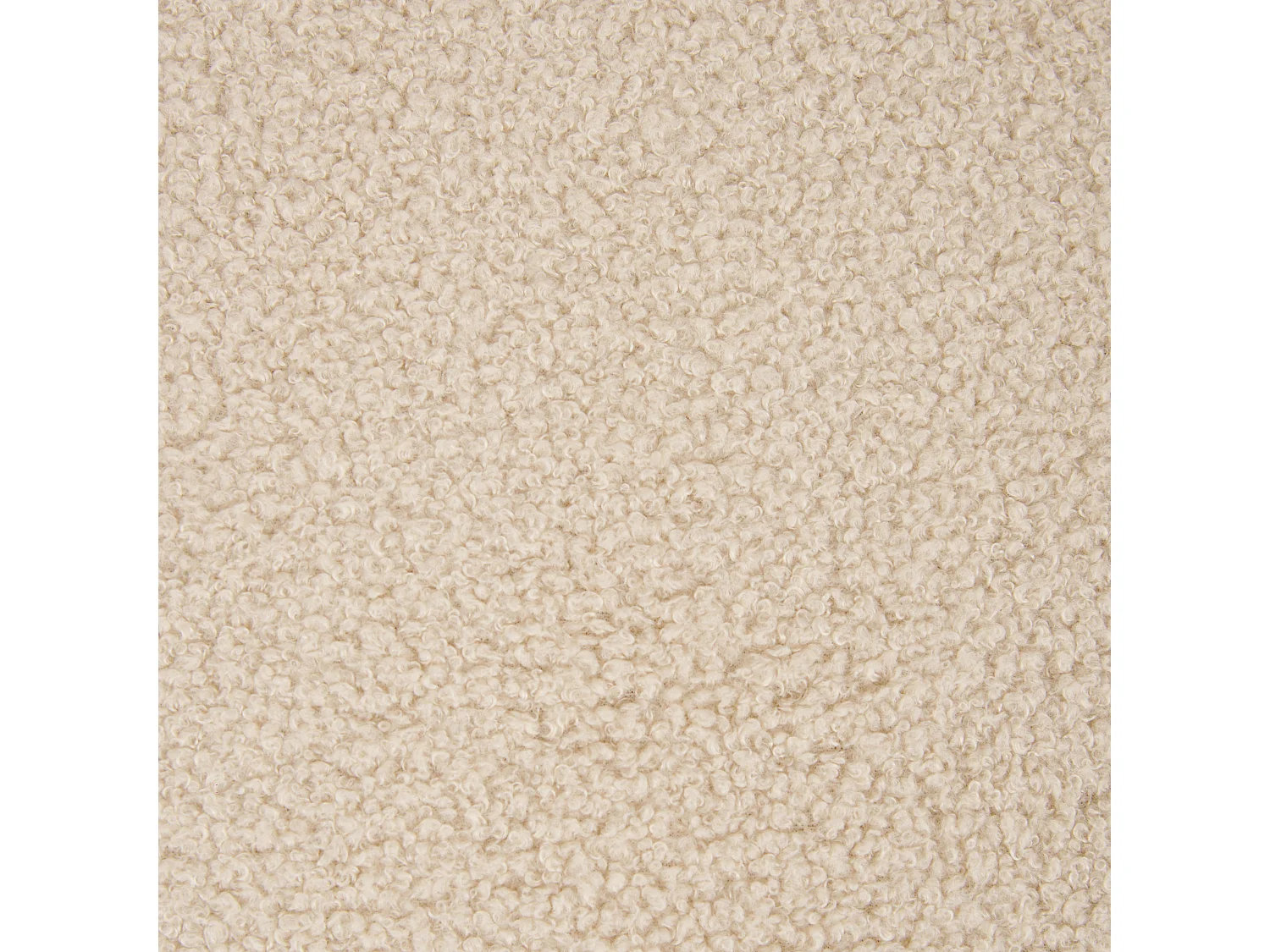 Fauteuil VOSS Bouclé Lichtbeige