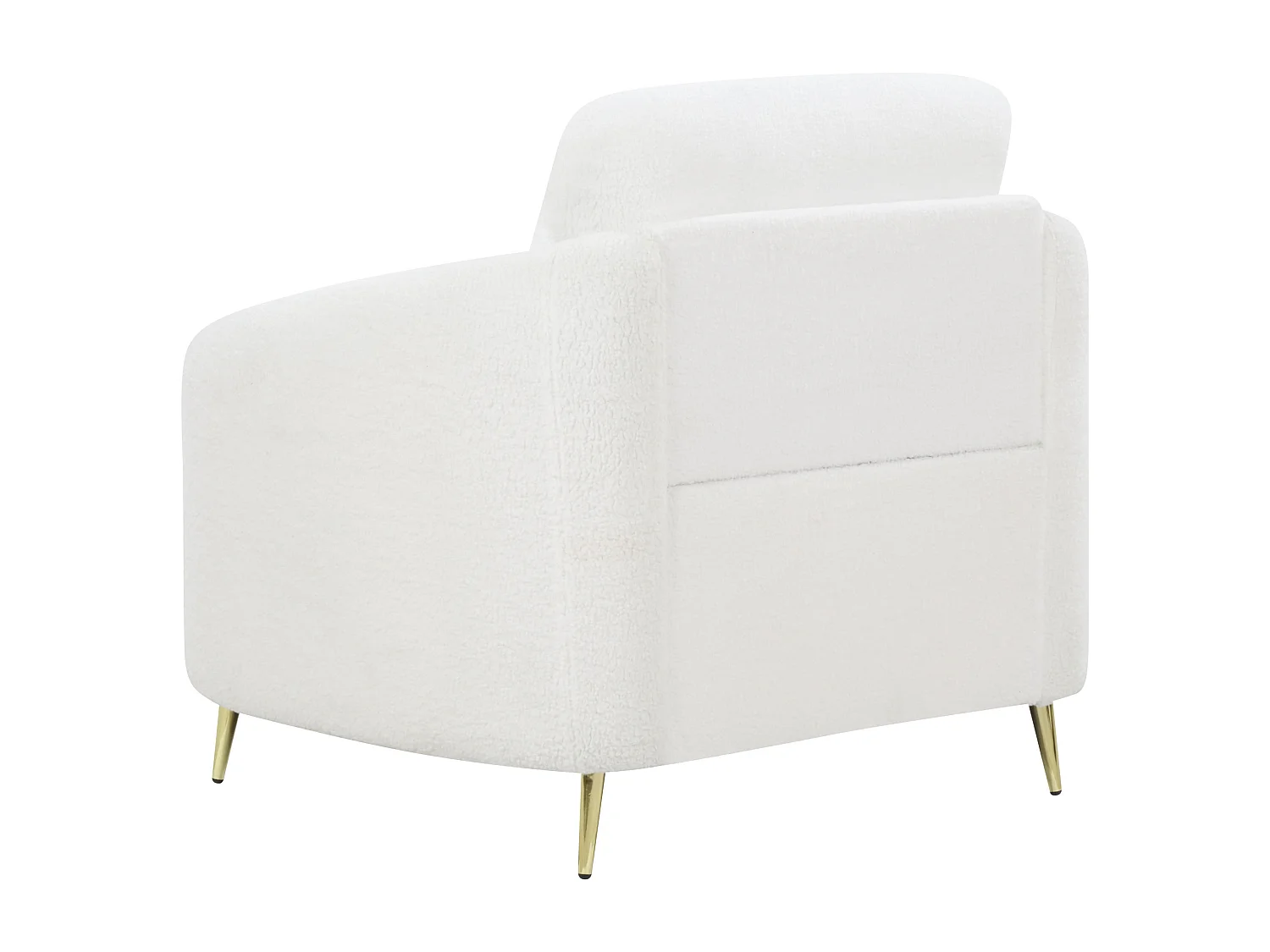 Sessel TROSA Bouclé Weiss